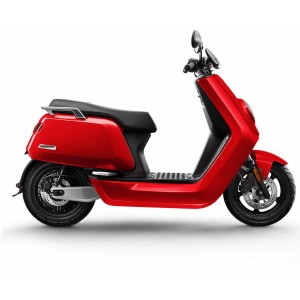 NIU N1S Elektrische Scooter zijkant rood