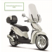 Piaggio Liberty Sport  zijkant wit windscherm